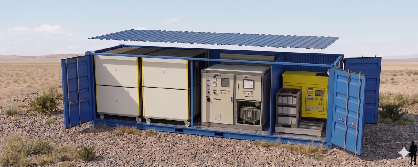 Watt Wagon integrated mobile solar generator